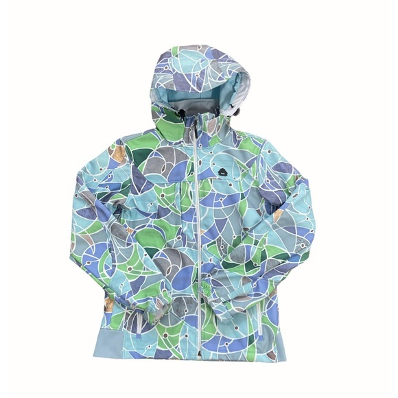 Empyre Jackets & Blazers - Empyre Multicolored Hooded Snowboard Ski Winter Snowboard Jacket